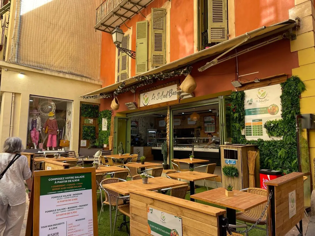 アパート Suite Nomade - Vieux Nice - 2 Chambres - Wifi - Ac - 5 Min Des Plages - 30 Min De Cannes Et Monaco