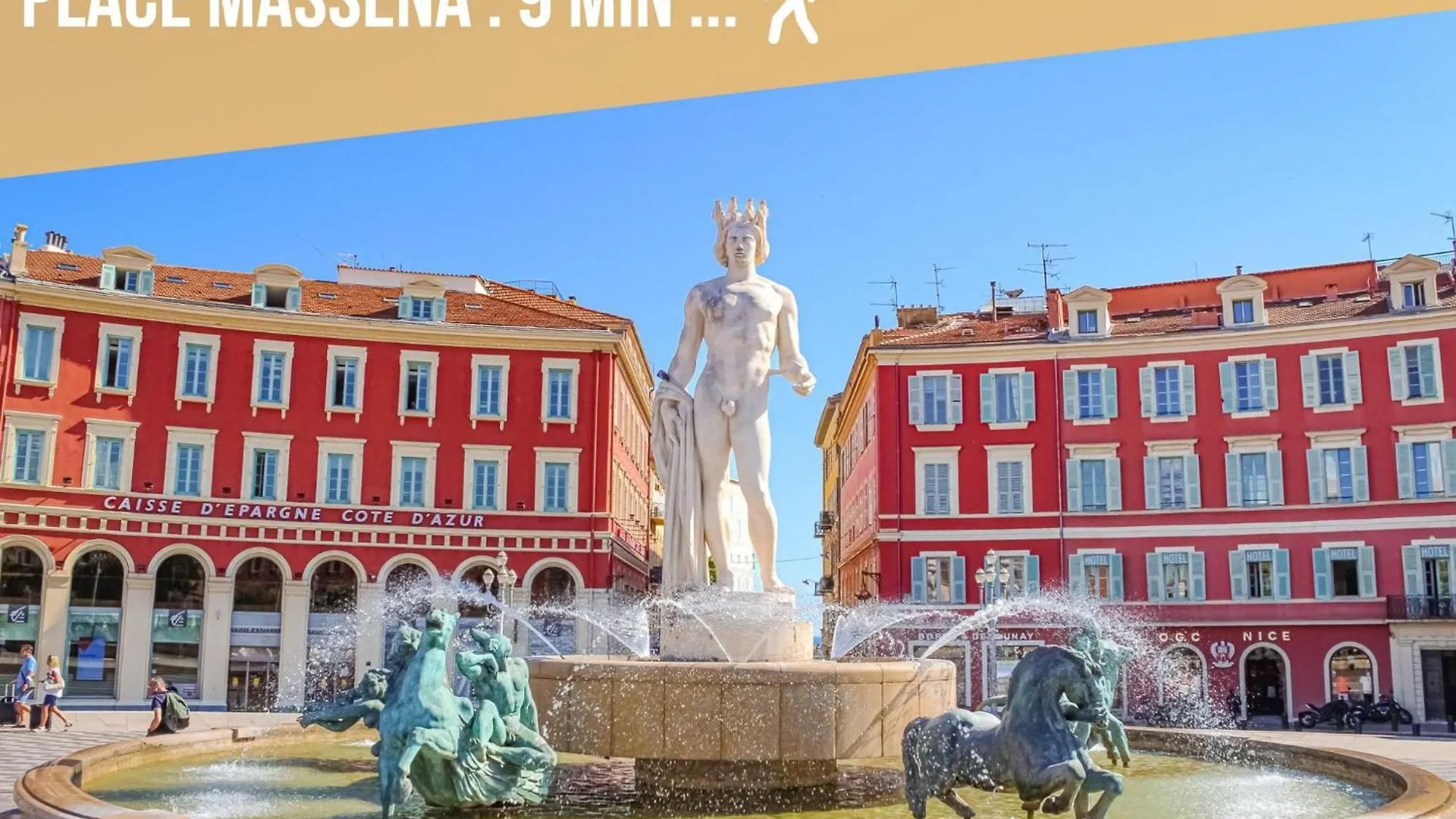 Suite Nomade - Vieux Nice - 2 Chambres - Wifi - Ac - 5 Min Des Plages - 30 Min De Cannes Et Monaco